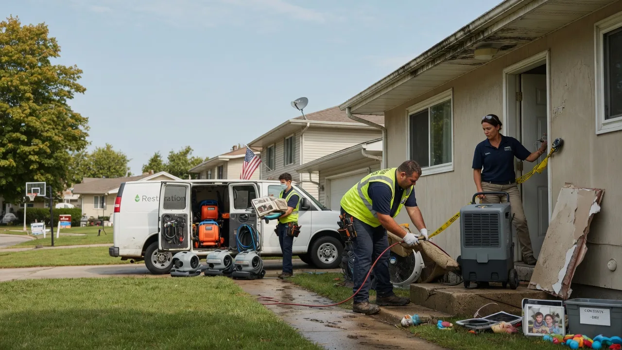 Water Damage Restoration in Ramsey, IL near me